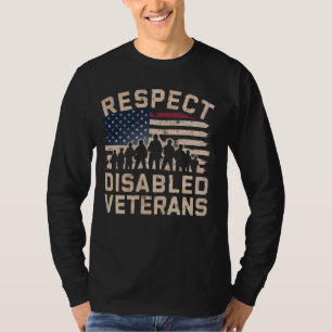 Disabled Veteran Handicap Military Soldier Veteran T-Shirt