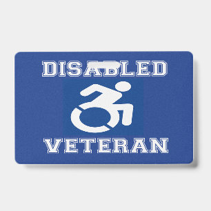 Disabled Veteran ID Badge