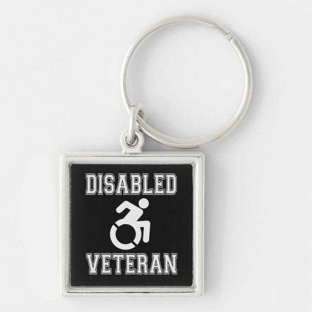 Disabled Veteran Key Ring (Front)