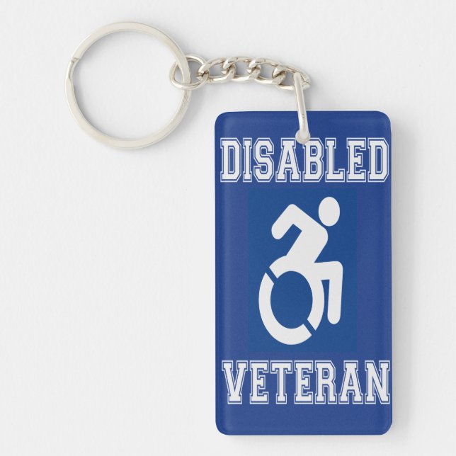 Disabled Veteran Key Ring (Front)