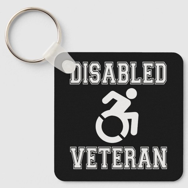 Disabled Veteran Key Ring (Front)