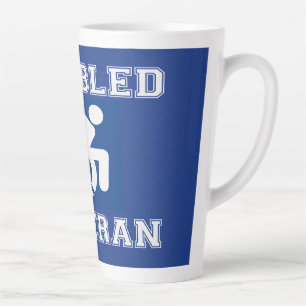 Disabled Veteran Latte Mug