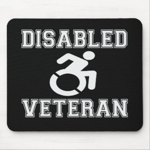 Disabled Veteran Mouse Pad