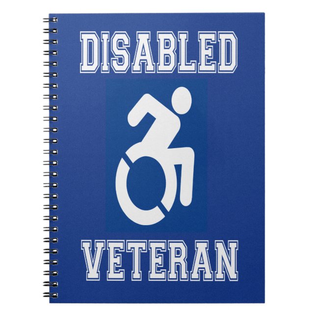 Disabled Veteran Notebook (Front)