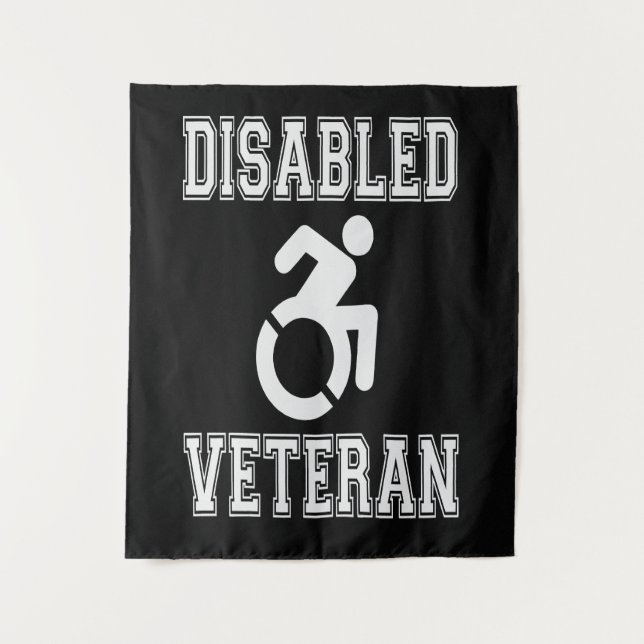 Disabled Veteran Tapestry (Front)