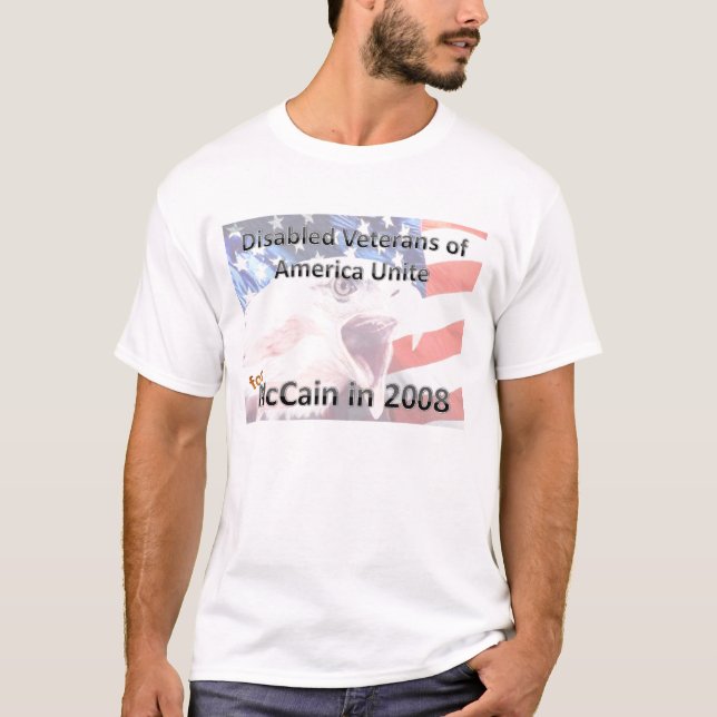 Disabled Veterans of America Unite T-Shirt (Front)