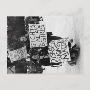Disabled Women Matter Postcard