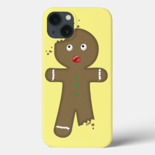 Disappearing Gingerbread Man iPhone 13 Case