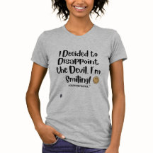 Disappoint the Devil T-Shirt (Smiling)