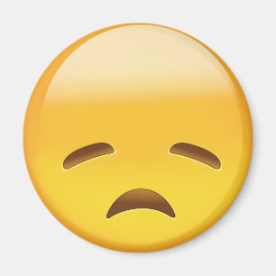 Disappointed Face Emoji Magnet