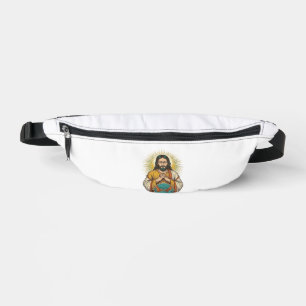 Disappointed Jesus Deflated Exercise Ball Gym Fail Bum Bags
