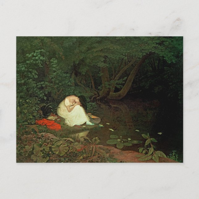 Disappointed love, 1821 postcard (Front)