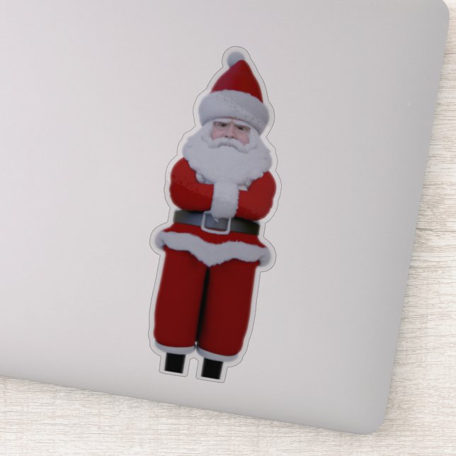 Disappointed santa chris kringle old saint nick (Detail)