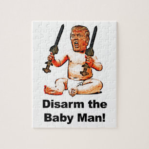 Disarm the Baby Man Jigsaw Puzzle
