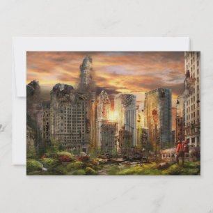 Disaster - Chicago, IL - Gotta walk the dog Invitation