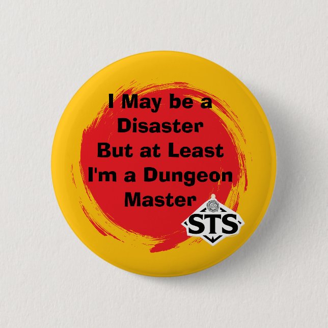 Disaster DM Button (Front)