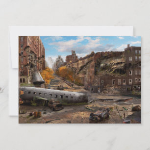 Disaster - New York, NY - No left turn on red Invitation