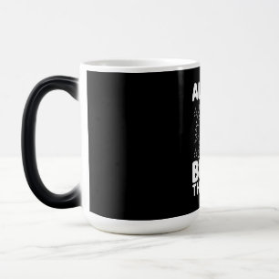 Disc Golf Always Blame The Trees Magic Mug