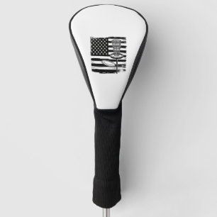 Disc Golf American Flag Head Cover