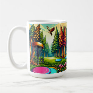 Disc Golf and Eagle themed Coffee Mug