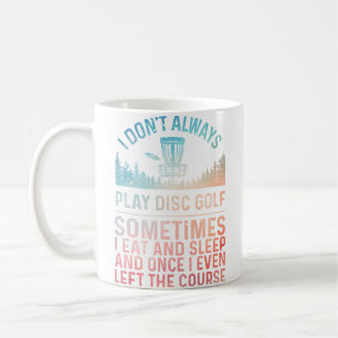 Disc Golf Art For Men Women Disc Golf Player Disc Coffee Mug