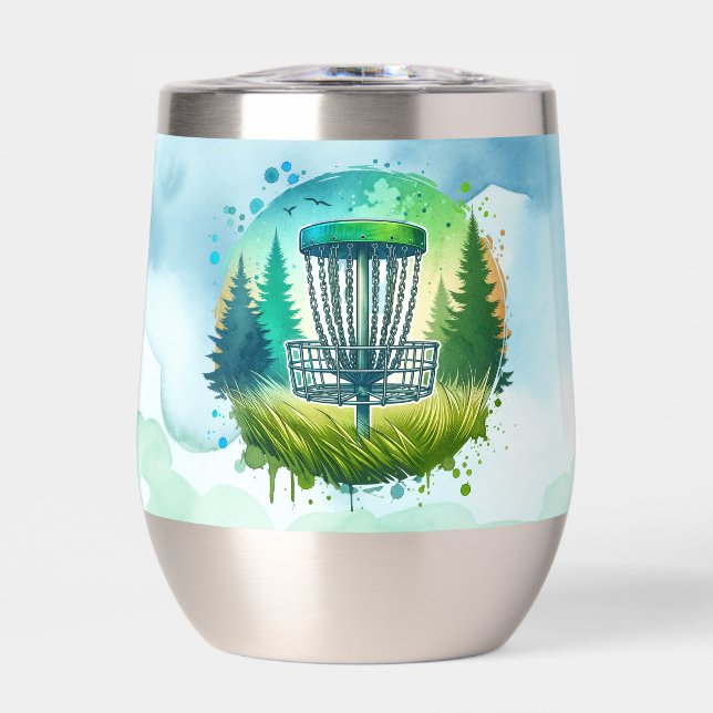 Disc Golf Basket | Best Dad by Par (Front)