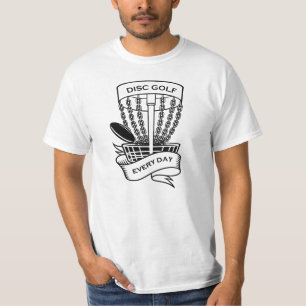 Disc Golf Basket – Cool Style Players T-Shirt
