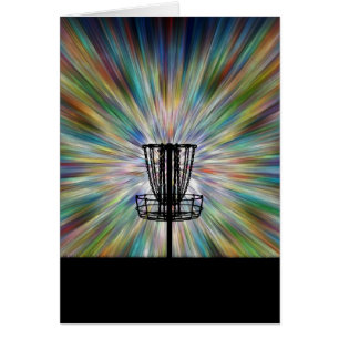 Disc Golf Basket Silhouette