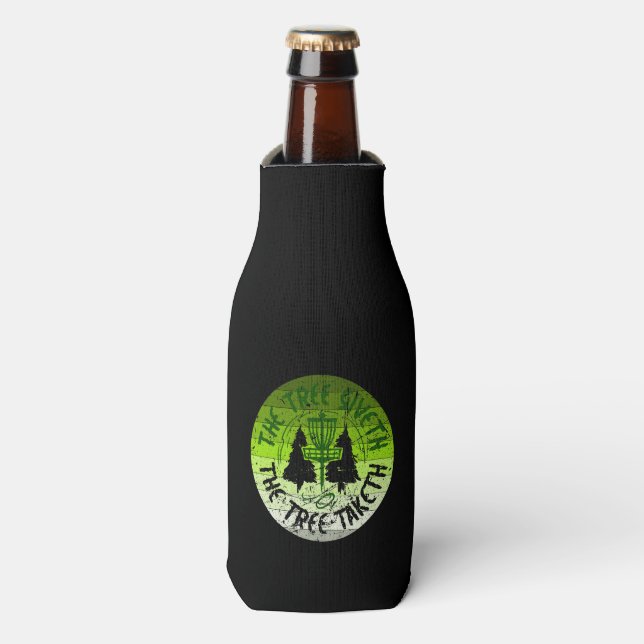 Disc Golf Bottle Cooler (Bottle Front)