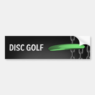 Disc Golf Bumper Sticker