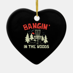 Disc Golf Ceramic Ornament