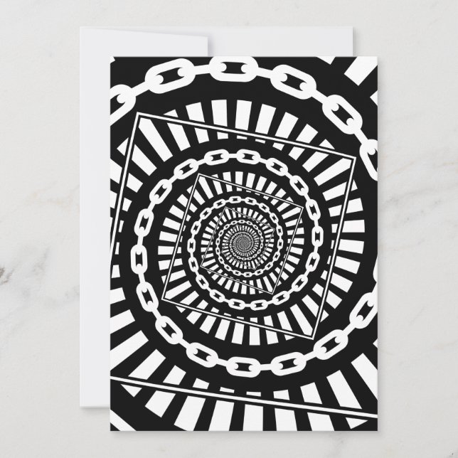 Disc Golf Chains Holiday Card (Front)