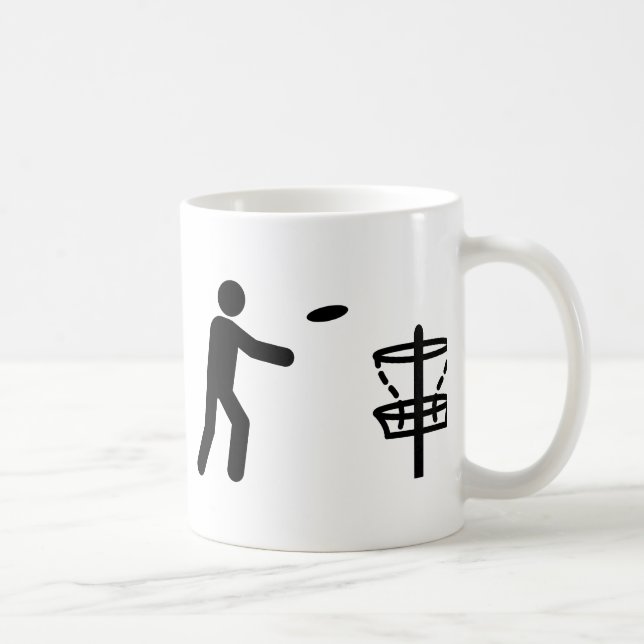 Disc Golf Coffee Mug (Right)