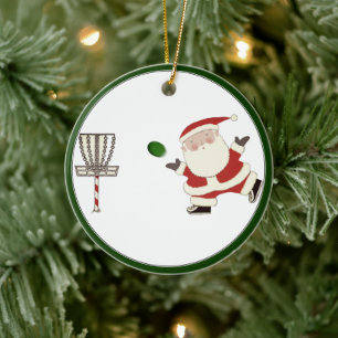 Disc Golf Collectable Ceramic Ornament