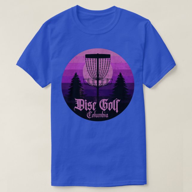 Disc Golf Columbia Sunday T-Shirt (Design Front)