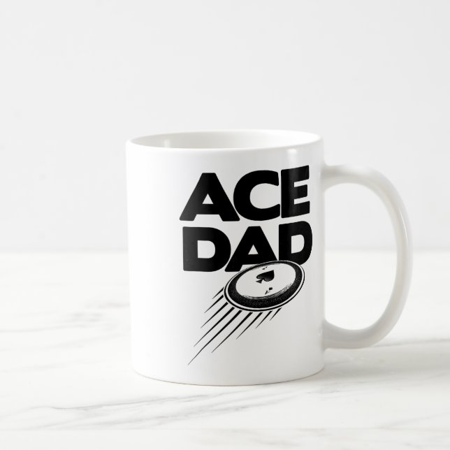 Disc Golf Dad - Funny Father's Day  Coffee Mug (Right)
