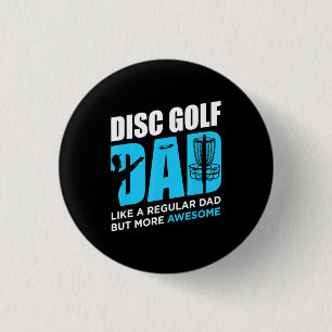 Disc Golf Daddy 3 Cm Round Badge
