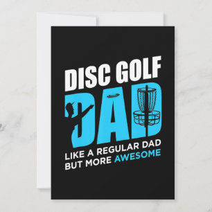 Disc Golf Daddy Invitation