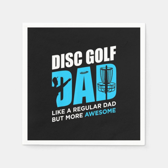 Disc Golf Daddy Napkin (Front)