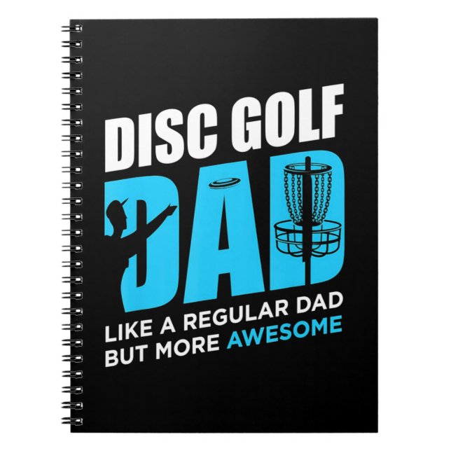 Disc Golf Daddy Notebook (Front)