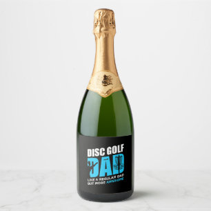 Disc Golf Daddy Sparkling Wine Label