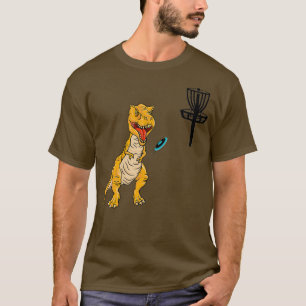 Disc Golf Dinosaur Gifts for Disc Golfers T-Shirt