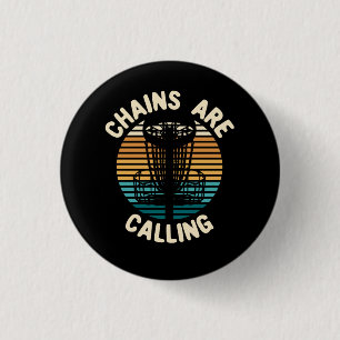 Disc Golf Disc Golf Basket 3 Cm Round Badge
