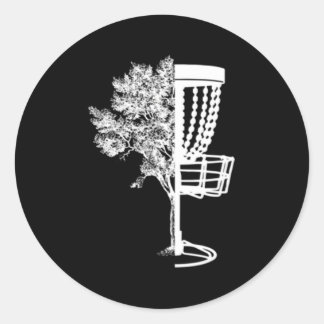 Disc Golf Disc Golf Classic Round Sticker