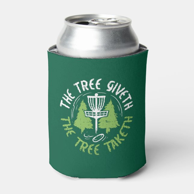Disc Golf Disc Golf Player Gift Can Cooler (Can Front)