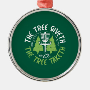 Disc Golf Disc Golf Player Gift Metal Ornament