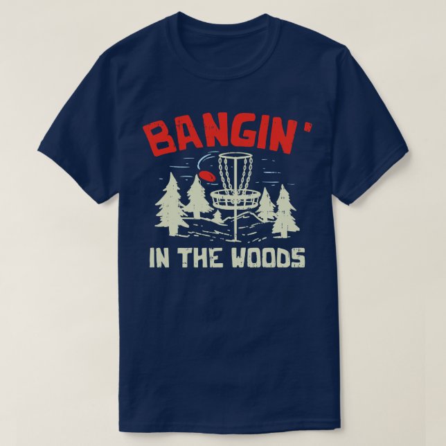 Disc Golf Disc Golfer T-Shirt (Design Front)