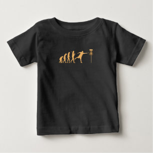 Disc Golf Evolution Baby T-Shirt