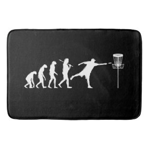 Disc Golf Evolution Disc Golf Gifts Bath Mat