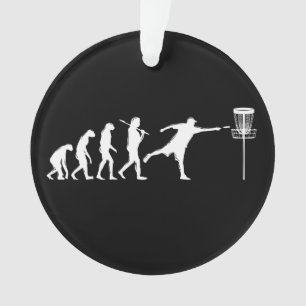 Disc Golf Evolution Disc Golf Gifts Ornament